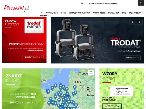 Pieczatki.pl - oficjalny partner Trodat Polska Sp. z o.o. - Twoje stemple