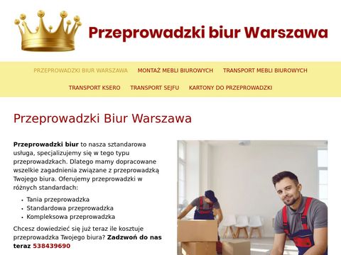 Przeprowadzki biur Warszawa - przeprowadzki-biur-warszawa.pl