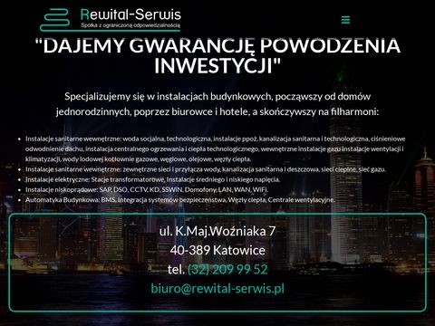Rewital Serwis - automatyka budynkowa Katowice