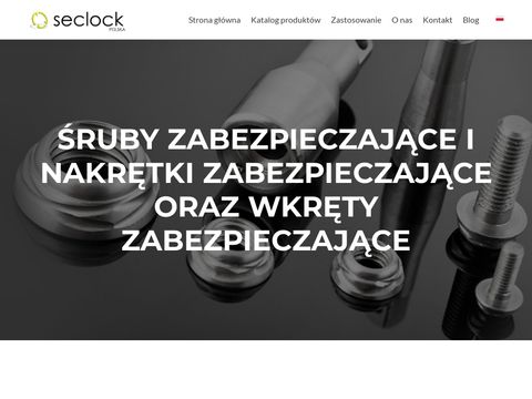 Seclock Polska - śruby zabezpieczające
