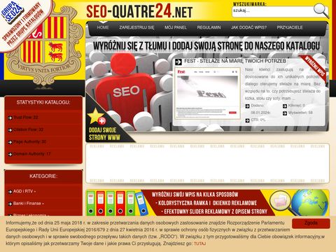 SEO-QUATRE24.net - katalog stron internetowych