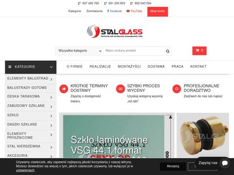 stalglass.com - szklane balustrady