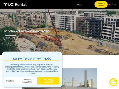 Zabezpieczenia budowlane | Sklep internetowy TLC Rental