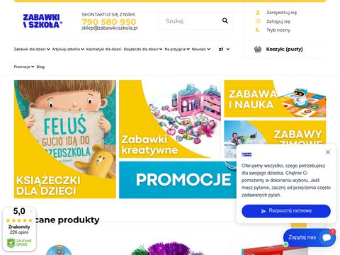 Sklep online z zabawkami - zabawkiiszkola.pl