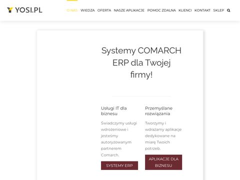 Oprogramowanie ERP YOSi.PL