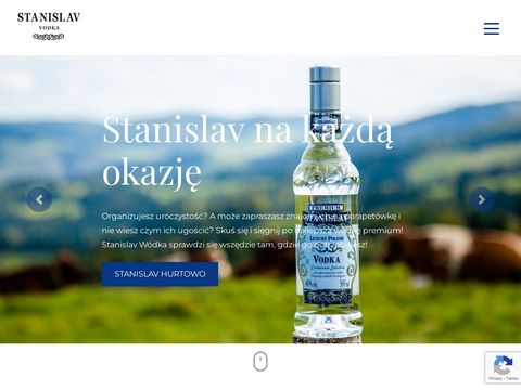 Wódka premium - smak i tradycja STANISLAV