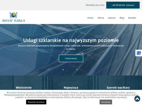 Zabudowy całoszklane Śląsk - swiatszkla.net