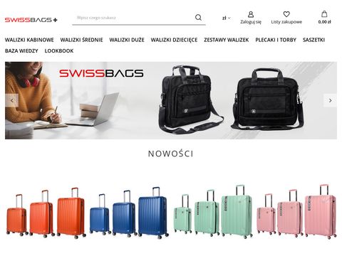 Plecaki na laptopa, plecaki szwajcarskie