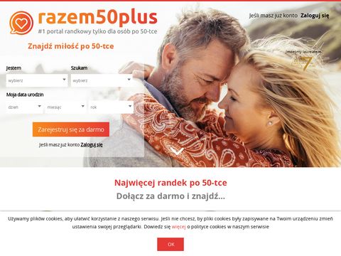 Razem50plus.pl - serwis towarzyski dla osób po 50-ce. Forum 50 plus.