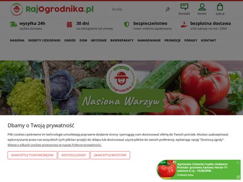 Sklep ogrodniczy online | RajOgrodnika.pl