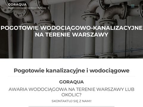 Pogotowie kanalizacyjne Warszawa