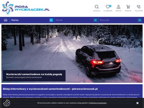 Sklep internetowy PioraWycieraczek.pl - wycieraczki samochodowe, pióra