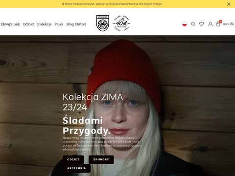 PAJĄK - internetowy sklep górski polskiej marki outdoorowej