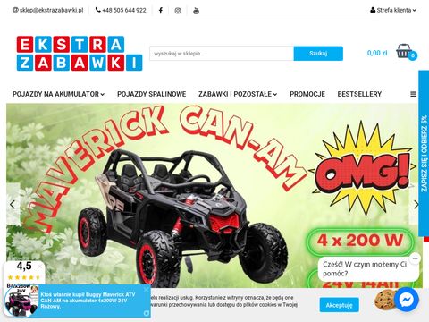 Samochody elektryczne dla dzieci - ekstrazabawki.pl