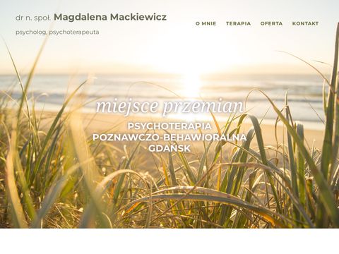 Psychoterapia poznawczo-behawioralna w Gdańsku