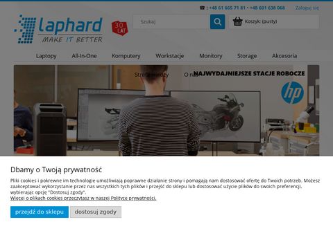 Laphard.pl - Laptopy, komputery, stacje robocze dla firm i biznesu