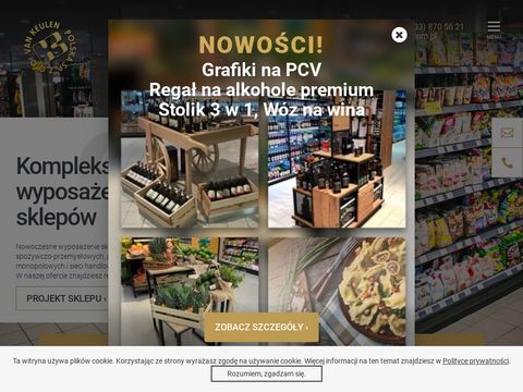 Producent regałów sklepowych - keulen.com.pl