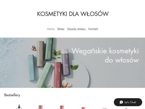 kosmetykidlawlosow.com - wegański olejek do włosów