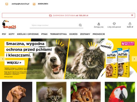 Tukan24 - Internetowy sklep zoologiczny