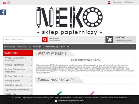 Sklep papierniczy Kraków - Neko