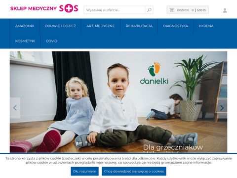 SklepMedycznySOS.pl - Internetowy sklep ze sprzętem medycznym