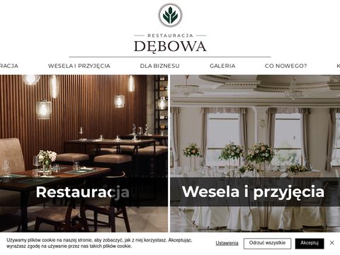 Sale weselne Bielsko-Biała Restauracja Dębowa