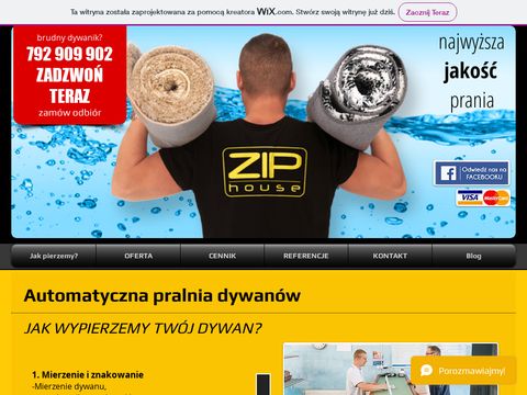 www.ziphouse.pl - czyszczenie tapicerki Bydgoszcz