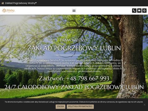 WOŹNY® - Zakład Pogrzebowy Lublin