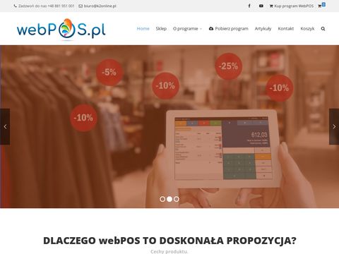 Program sprzedażowy - webpos.pl