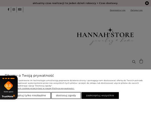 Sklep internetowy Hannah Store