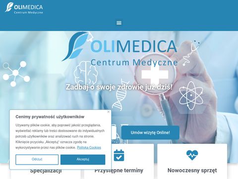 olimedica.pl - laryngolog dla dzieci szczecin