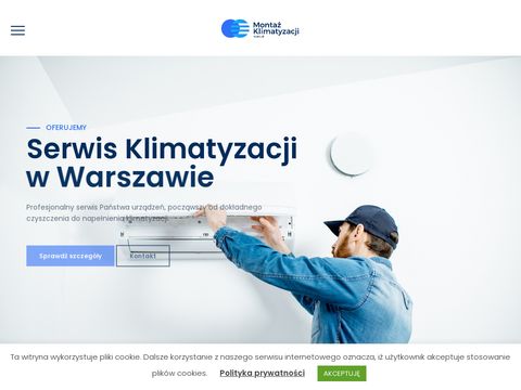Naprawa klimatyzacji Warszawa - montazklimatyzacji.waw.pl