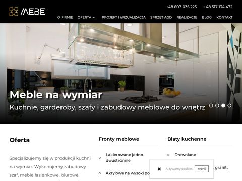 Kuchnie na wymiar - MEBE Katowice