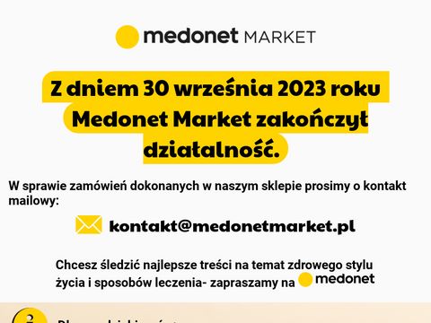 Zdrowa żywność, witaminy, suplementy - medonetmarket.pl