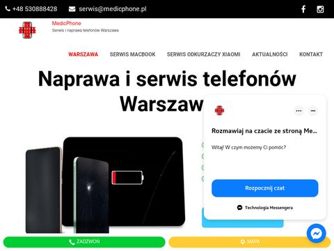 Medicphone.pl - serwis Apple Warszawa Centrum.