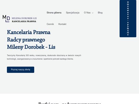 Milena Dorobek Lis Kancelaria Prawna