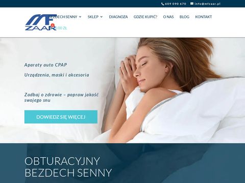 Aparaty auto CPAP, maski i akcesoria Mfzaar.pl