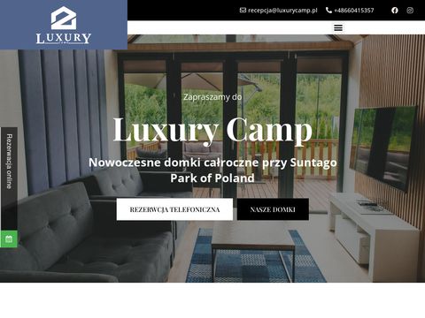 Luxury Camp - Suntago park wodny noclegi