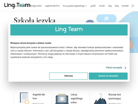 Wakacyjne kursy angielskiego Kraków - Ling Team