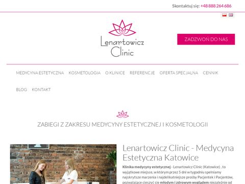 Medycyna estetyczna Katowice - lenartowiczclinic.pl