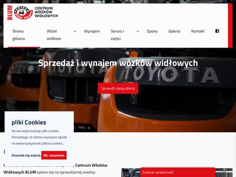 Mobilny serwis wózków widłowych | CWW Blum Bydgoszcz