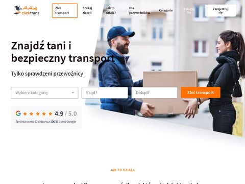 Giełda wolnych ładunków na busa - clicktrans.pl