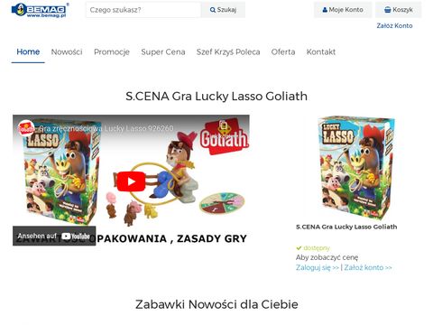 Bemag.pl - Zabawki w hurcie