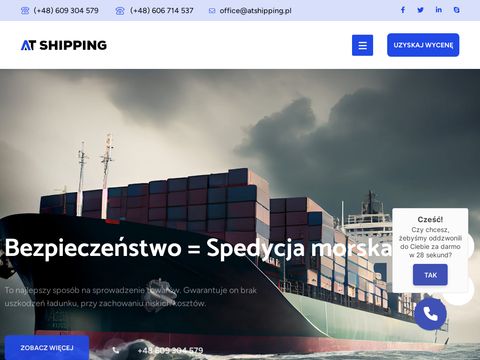 Transport śródlądowy AT Shipping