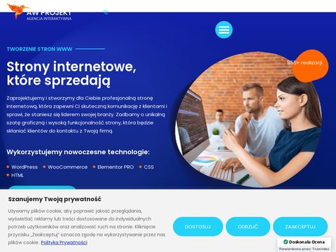 Strony internetowe Łódź - projektowanie stron WWW