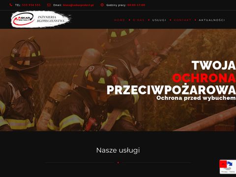 Projekty urządzeń i instalacji przeciwpożarowych - Askarprotect.pl