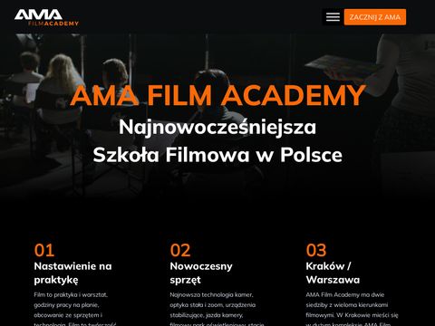 Szkoła filmowa - amafilmacademy.pl