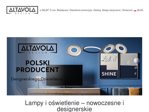 Producent lamp designerskich Altavola Design