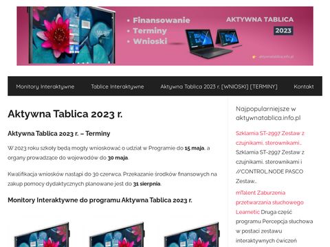 AktywnaTablica.Info.pl - rządowy program cyfryzacji szkół