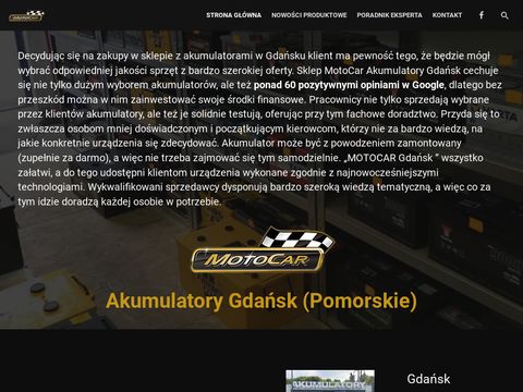 Sklep z akumulatorami Gdańsk - akumulatory-gdansk.pl